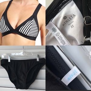 Athleta and J Crew Bikini Swimwear Size XS and S
